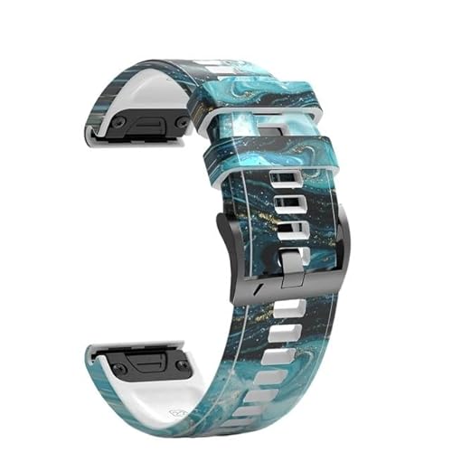 NTALJC 22 26mm Wristband Strap for Fenix 7 7X Epix/Coros VERTIX VERTIX2 Smart Watch Printed Sport Quick Release Silicone Band NTALJC 22 26mm Wristband Strap for Fenix 7 7X Epix/Coros VERTIX VERTIX2 Smart Watch Printed Sport Quick Release Silicone Band von NTALJC