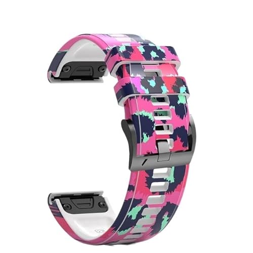 NTALJC 22 26mm Wristband Strap for Fenix 7 7X Epix/Coros VERTIX VERTIX2 Smart Watch Printed Sport Quick Release Silicone Band NTALJC 22 26mm Wristband Strap for Fenix 7 7X Epix/Coros VERTIX VERTIX2 Smart Watch Printed Sport Quick Release Silicone Band von NTALJC