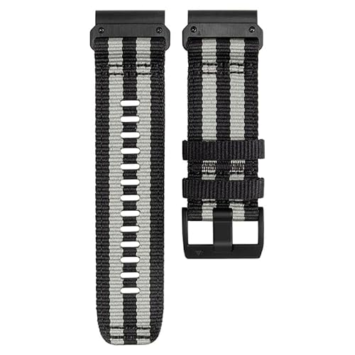NTALJC 22mm 26mm Quickfit Band Strap Für Fenix ​​7X 7 6X 6 Pro 5X 5 Plus Leinwand Armband Tactix 7 Pro Epix 945 MK2 Uhr Armband von NTALJC