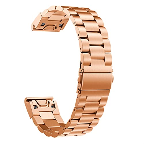 NTALJC 26 22 mm Schnellverschluss-Uhrenarmband aus Edelstahl für die Fenix 7 7X-Uhr EasyFit-Armband NTALJC 26 22 mm Schnellverschluss-Uhrenarmband aus Edelstahl für die Fenix 7 7X-Uhr EasyFit-Armband von NTALJC