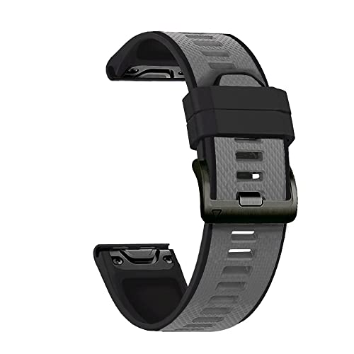 NTALJC 26 22mm Strap Für Fenix ​​7 7X 5X 6X Pro 6 5 Plus 3HR Smart Uhr Quick Release Silikon armband Strap Zubehör Correa von NTALJC