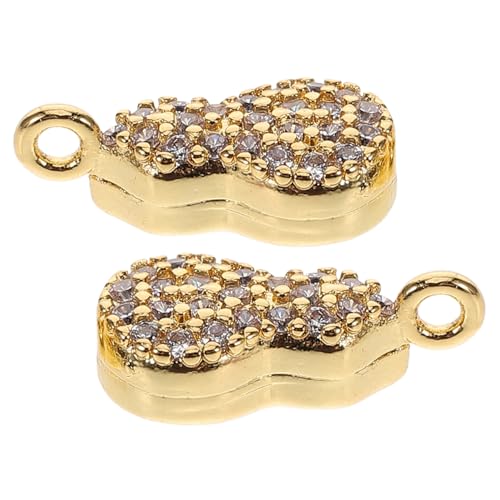 NTALJC 2pcs Schmuck Halskette für Ohrring machen Kürbis -Zauberbeutel Anhänger Keychain Decor Key Hanging schmücken Handwerk en en von NTALJC