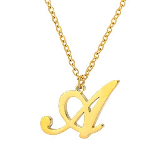 NTALJC A bis Z Edelstahl mit englischen Buchstaben Melonknopf Männer (J, One Size) von NTALJC