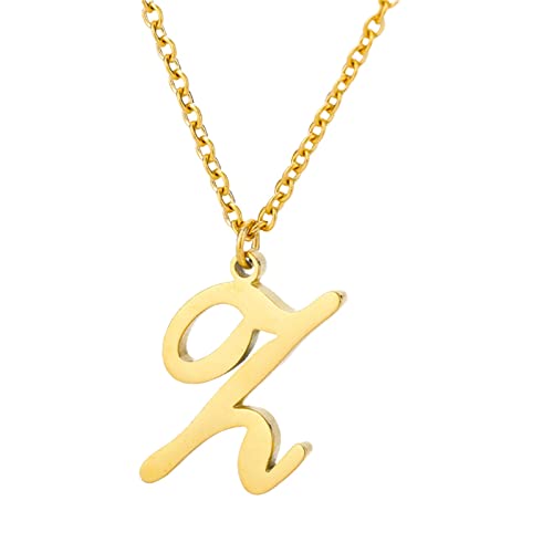 NTALJC A bis Z Edelstahl mit englischen Buchstaben Melonknopf Männer (J, One Size) von NTALJC