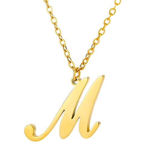 NTALJC A bis Z Edelstahl mit englischen Buchstaben Melonknopf Männer (J, One Size) von NTALJC