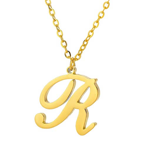 NTALJC A bis Z Edelstahl mit englischen Buchstaben Melonknopf Männer (J, One Size) von NTALJC