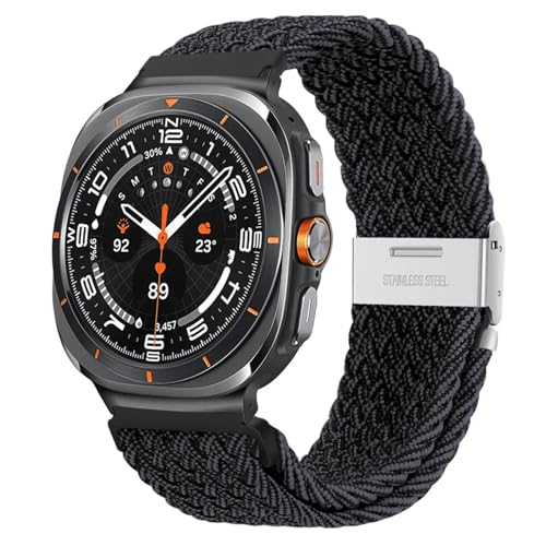 NTALJC AREGALAXYWATCHULTRA47MMWATCHBELTELNYLONELASTRADBRAIDDSOLOOPRAPBRAKET von NTALJC
