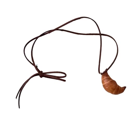 NTALJC Anhänger in einzigartigem Designbrot von echten Paste Bretzeln, robuste Materialien, Bagelzubehör, elegante Outfits von NTALJC