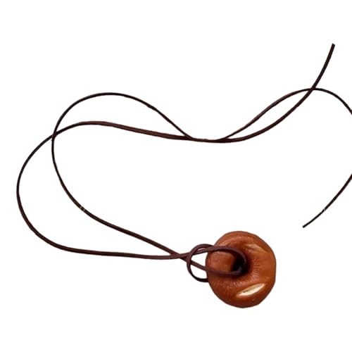 NTALJC Anhänger in einzigartigem Designbrot von echten Paste Bretzeln, robuste Materialien, Bagelzubehör, elegante Outfits von NTALJC