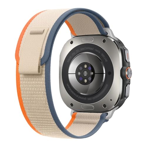 NTALJC Armband für Galaxy Watch Ultra -Gurt 47mm Accessoires Sport Nylon Armband Trail Loop Correa Watchbänder von NTALJC