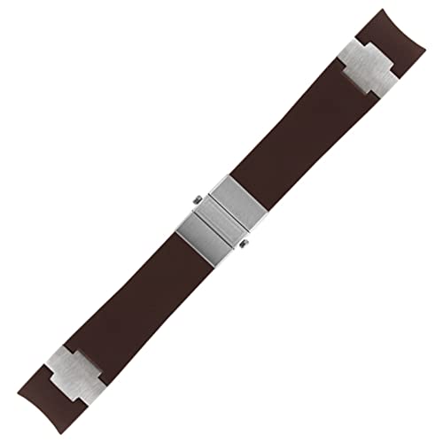 NTALJC Bracelet de montre étanche pour - En caoutchouc de silicone - Accessoires de rechange von NTALJC