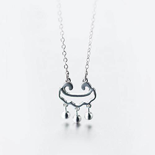 NTALJC Design Langlebigkeitsschloss Halsklopfen bringen Sie viel Glück mit Halsklasse von NTALJC