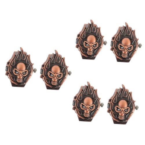 NTALJC Diamond Ring Watch Männer Ring Gothic Finger Uhren Ring Watches Kinder Uhr Casual Finger Uhr Verstellbarer Finger Uhr Ring Uhr Finger Punk Finger Uhr Finger -Finger Ring von NTALJC