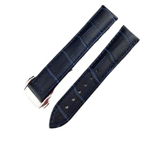 NTALJC Echter Leder -Uhrengurt für Omega Uhren -Armband 19mm 20mm 22 mm ein Börsenschaltschwarzes Watchband Armband NTALJC Echter Leder -Uhrengurt für Omega Uhren -Armband 19mm 20mm 22 mm ein Börsenschaltschwarzes Watchband Armband von NTALJC