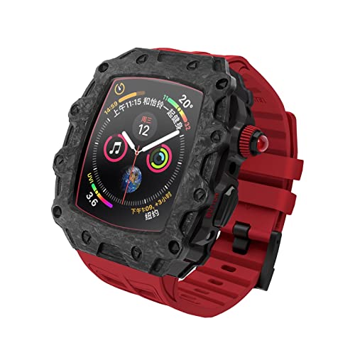 NTALJC FORAPPLEWATCH45MM44MMCAGBONFIBERCASE3IN1BUMPERCOVERSILICONESTRAPGLASSFORIWATCHSERIES745MM6/5/4/SE44MMMMBAU NTALJC FORAPPLEWATCH45MM44MMCAGBONFIBERCASE3IN1BUMPERCOVERSILICONESTRAPGLASSFORIWATCHSERIES745MM6/5/4/SE44MMMMBAU von NTALJC
