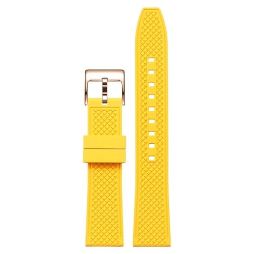 NTALJC Fluoroelastomer Uhrengurt für Rolex Submariner Silicon Universal Armbänder für Omega von NTALJC