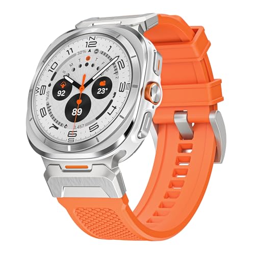 NTALJC Für Galaxy Watch Ultra 47 mm weicher Silikongurt , 47 mm Sportarmband Correa Watchbänder NTALJC Für Galaxy Watch Ultra 47 mm weicher Silikongurt , 47 mm Sportarmband Correa Watchbänder von NTALJC