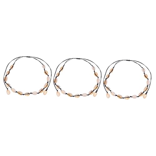 NTALJC Hals Hawaii Armband Beach Muschel Schmuck Bohemian Schwarz von NTALJC