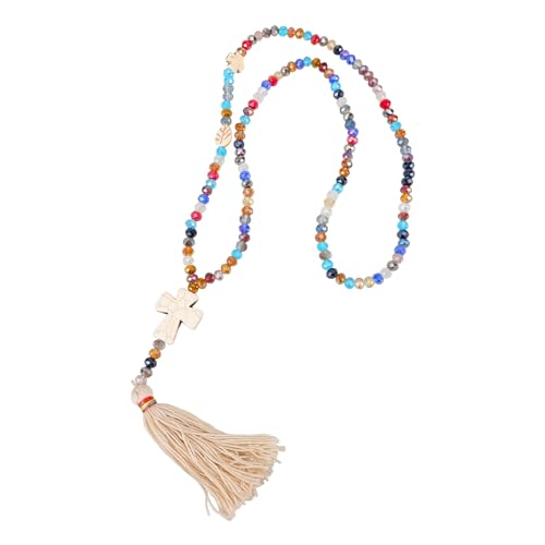 NTALJC Kristall Halskette für Frauen eleganter Anhänger charmante entschlossene Nackenkette von NTALJC