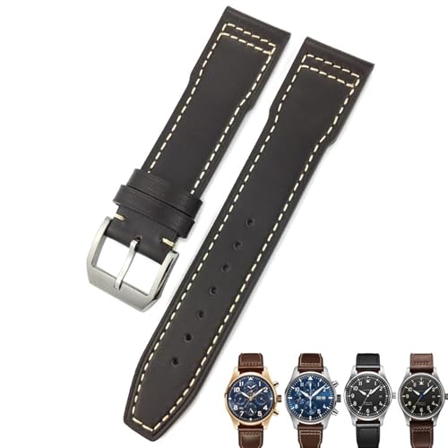 NTALJC Kuhleder Uhrenband 20mm 21 mm 22 mm geeignet für IWC Pilot Portfino Mark ⅹⅲ IW3270 Kalbsbekündigungsgurt kostenlose Werkzeuge NTALJC Kuhleder Uhrenband 20mm 21 mm 22 mm geeignet für IWC Pilot Portfino Mark ⅹⅲ IW3270 Kalbsbekündigungsgurt kostenlose Werkzeuge von NTALJC