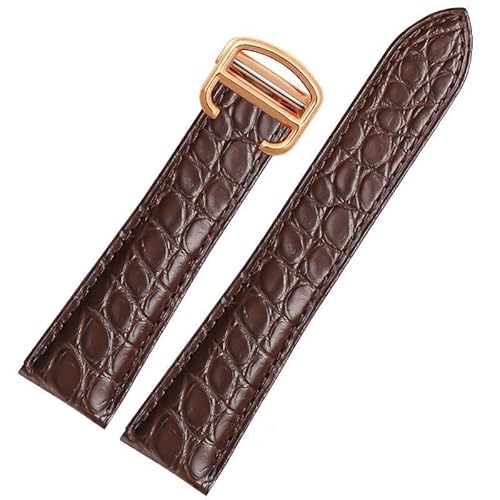 NTALJC Leather Bracelet For Caitier Tank London Cle De W5200027/24 W5200005 Watch Band von NTALJC