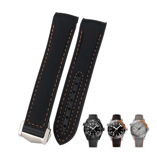 NTALJC Leder Omega Diver 300 Planet Ozean 600 m Orangengurt NTALJC Leder Omega Diver 300 Planet Ozean 600 m Orangengurt von NTALJC