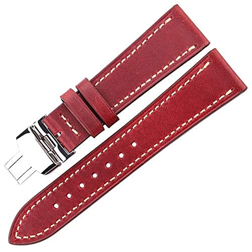 NTALJC Leder Uhrengurt Uhrenband 18 20 22 24 -mm Frauen Männer echte Gürtelzubehör NTALJC Leder Uhrengurt Uhrenband 18 20 22 24 -mm Frauen Männer echte Gürtelzubehör von NTALJC