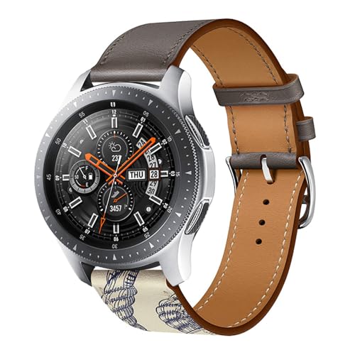 NTALJC Lederband für Uhr 3 /4Pro /5 Sport Armband Band für Uhr GT 46 mm /GT2E /GT3 46mm Gürtband Wachband Ersatzzubehör von NTALJC
