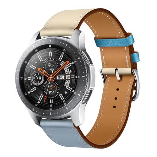 NTALJC Lederband für Uhr 3 /4Pro /5 Sport Armband Band für Uhr GT 46 mm /GT2E /GT3 46mm Gürtband Wachband Ersatzzubehör von NTALJC