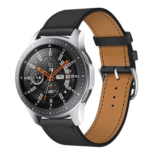 NTALJC Lederband für Uhr 3 /4Pro /5 Sport Armband Band für Uhr GT 46 mm /GT2E /GT3 46mm Gürtband Wachband Ersatzzubehör von NTALJC