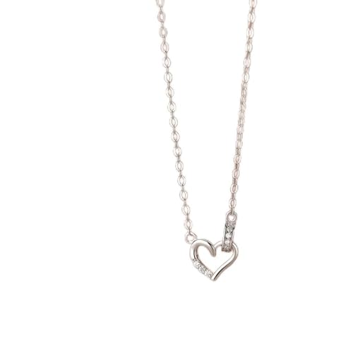 NTALJC MICRO-SET-Herz-Anhänger Halskette für Frauen Lichtschmuck von NTALJC