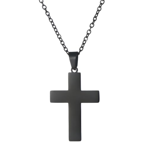 NTALJC Minimalistische Kruzifix Halskette Männer, Kreuzkette mit Jesus darauf - Christian Choker Crucifix Anhänger für Menschen, Jesus Cross Halskette für Weihnachten Thanksgiving S NTALJC Minimalistische Kruzifix Halskette Männer, Kreuzkette mit Jesus darauf - Christian Choker Crucifix Anhänger für Menschen, Jesus Cross Halskette für Weihnachten Thanksgiving S von NTALJC