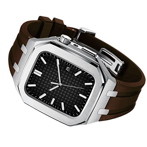 NTALJC Modifikationskit des Edelstahl -Uhrenarmbands für Serie 9 8 7 6 Se 5 4 3 2 Se 45 mm 44 mm 42 mm von NTALJC