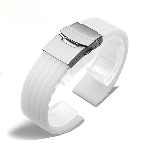 NTALJC Natural Silicon Watch -Armband für Hamilton Khaki Navy Jazzmaster Field Classic Watch Band NTALJC Natural Silicon Watch -Armband für Hamilton Khaki Navy Jazzmaster Field Classic Watch Band von NTALJC