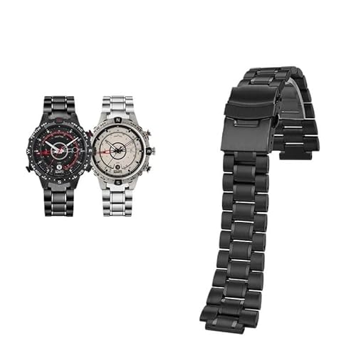NTALJC Notch -Stahlgurt für Timex Tide Expedition Mariner T2N721 TW2V49000 Uhrenbandzubehör von NTALJC