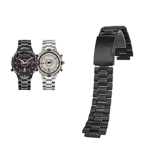 NTALJC Notch -Stahlgurt für Timex Tide Expedition Mariner T2N721 TW2V49000 Uhrenbandzubehör von NTALJC