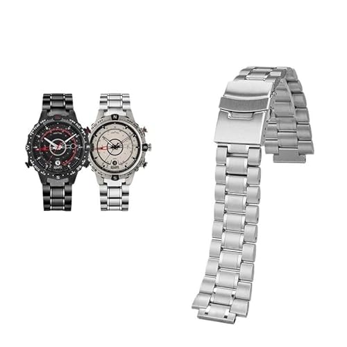 NTALJC Notch -Stahlgurt für Timex Tide Expedition Mariner T2N721 TW2V49000 Uhrenbandzubehör von NTALJC