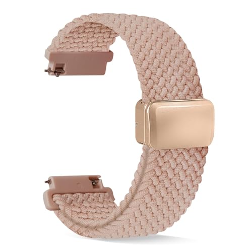 NTALJC Nylon Bands Quick Release Braided Nylon Watch Bands Stretchy Sport Replacement Strap for Men and Women 20mm 22mm von NTALJC