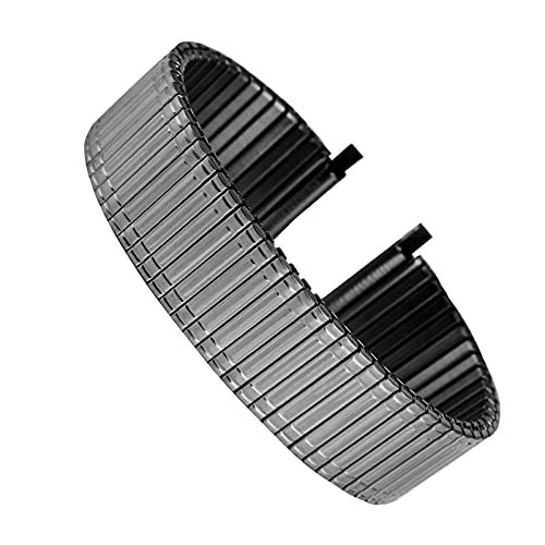 NTALJC Riemen praktisch ohne Schnallen elastisches Metallersatzarmband von NTALJC