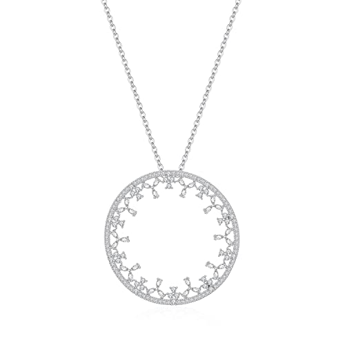 NTALJC Runde Halsklee Bankett Mode exquisite elegante Halskiste handgefertigt (Metallfarbe: -2) von NTALJC