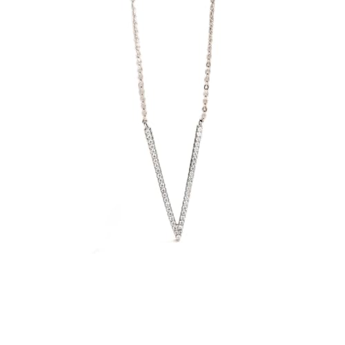 NTALJC Runde geschnittene d vvs1 Moissanit Halskette Sterling Silber bestanden an der Häufigkeit von Halskette für Frauengeschenk von NTALJC