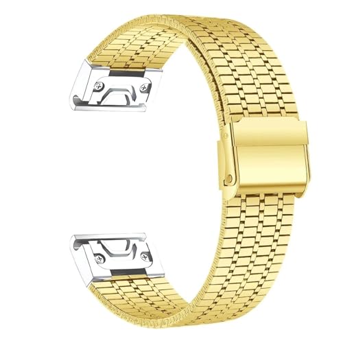 NTALJC Schnellpass Edelstahlgurt für Uhr Fenix 6 7 Pro 5 Plus 5s 6s 7s No Lücken 26 mm 22 mm 3 Stunden 945 gebogene Endmetallband Uhrengurt NTALJC Schnellpass Edelstahlgurt für Uhr Fenix 6 7 Pro 5 Plus 5s 6s 7s No Lücken 26 mm 22 mm 3 Stunden 945 gebogene Endmetallband Uhrengurt von NTALJC