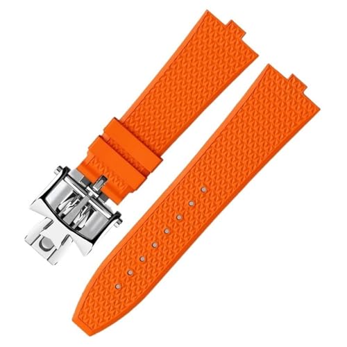 NTALJC Senior FKM Fluor Gummi -Uhrband für 4500V 5500V 7900 Uhrengurt VC Konvex Mund 7mm Armbanduhren Band NTALJC Senior FKM Fluor Gummi -Uhrband für 4500V 5500V 7900 Uhrengurt VC Konvex Mund 7mm Armbanduhren Band von NTALJC