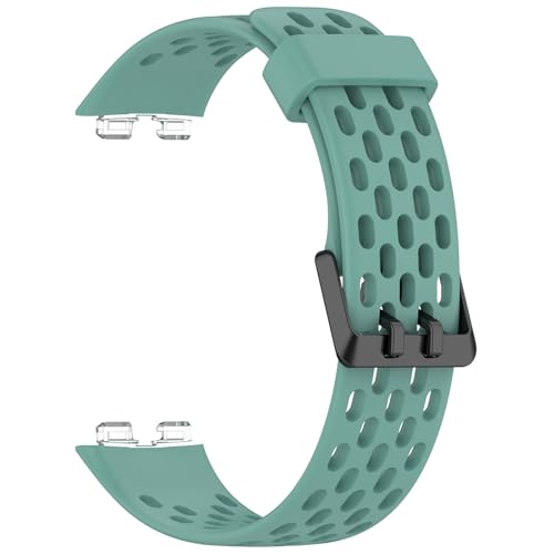 NTALJC Silikongurt für Band 9 8 Ersatz Sport Watchbänder für Armband 8 9 NFC Armband Smart Watch Accessoires von NTALJC