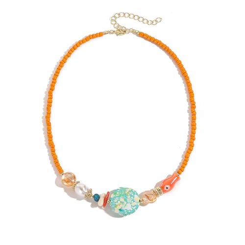 NTALJC Vintage -Perlen mit Sea -FME -Anhänger von NTALJC