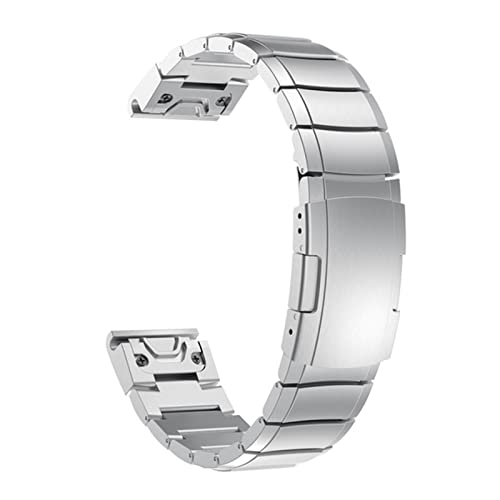 Smart Watch Band Straps For Garmin Fenix 6 6S 6X Pro 5X 5 5S Plus 3 HR 935 945 Mk1 D2 S60 Quick Release Strap Steelbelt Bracelet von NTALJC