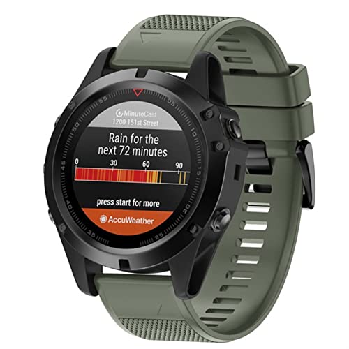 Smart Watch Band Straps For Garmin Fenix 7 7S 7X 6X 6 5S 3 3HR Forerunner 935 945 Quick Release Silicone 22 26mm Bracelet Smart Watch Band Straps For Garmin Fenix 7 7S 7X 6X 6 5S 3 3HR Forerunner 935 945 Quick Release Silicone 22 26mm Bracelet von NTALJC