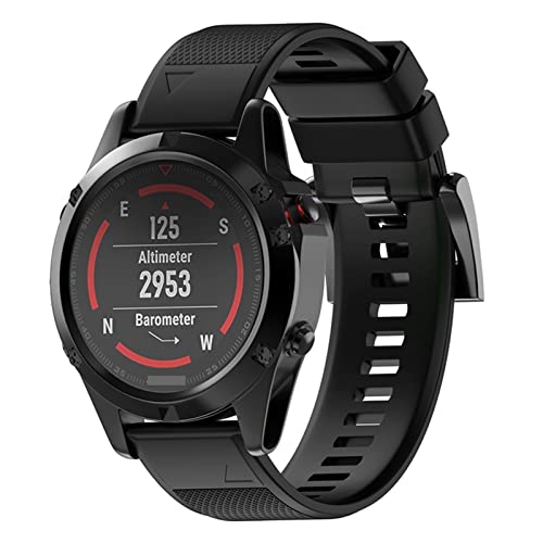 Smart Watch Band Straps For Garmin Fenix 7 7S 7X 6X 6 5S 3 3HR Forerunner 935 945 Quick Release Silicone 22 26mm Bracelet von NTALJC
