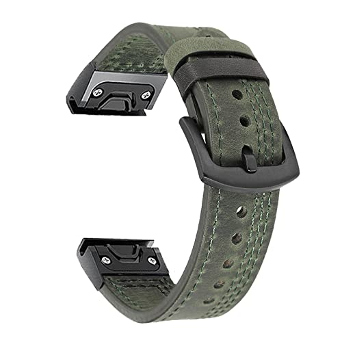 Sport Leather Watchband Strap for Garmin Fenix 6X 6 Pro 5X 5 Plus 3 HR 935 945 22 26mm EasyFit Quick Release Smart Wrist Band Sport Leather Watchband Strap for Garmin Fenix 6X 6 Pro 5X 5 Plus 3 HR 935 945 22 26mm EasyFit Quick Release Smart Wrist Band von NTALJC