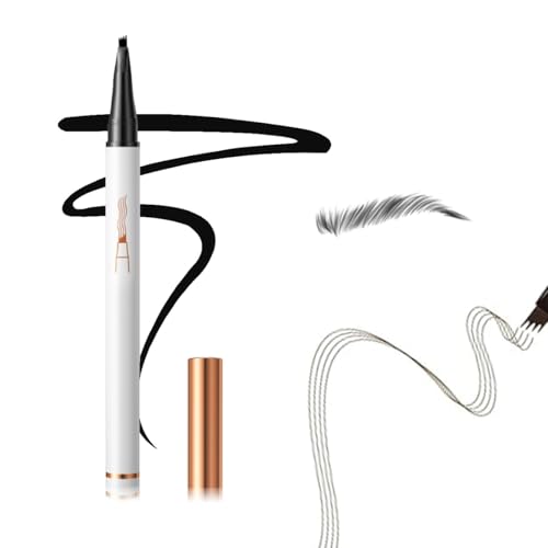 4 Gabelspitze 3D Microblading Magic Eyebrow Pencil Augenbrauenstift mit 4 Gabelspitze Natürliches Make-up Feiner Strich Magic Eyebrow Pencil Augenbrauen Magic Pen Makeup Langanhaltender Augenbrauensti von NTDMSFWM
